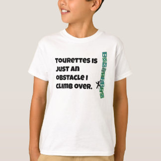 T-shirt Tourettes est juste un obstacle