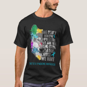 T-shirt Tourette's Syndrome Awareness Ribbon Support Cadea