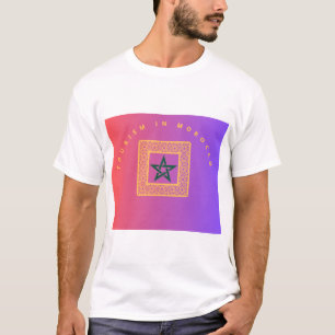 T-shirt Tourism in Morocco – Moroccan Mosaic Star Design
