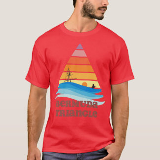 T-shirt Tourisme du triangle des Bermudes