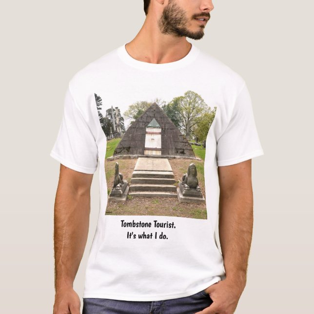 T-shirt Tourisme Tombstone (Devant)