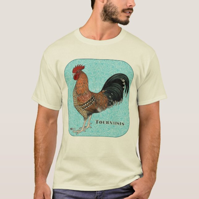 T-shirt Tournaisis Rooster (Devant)
