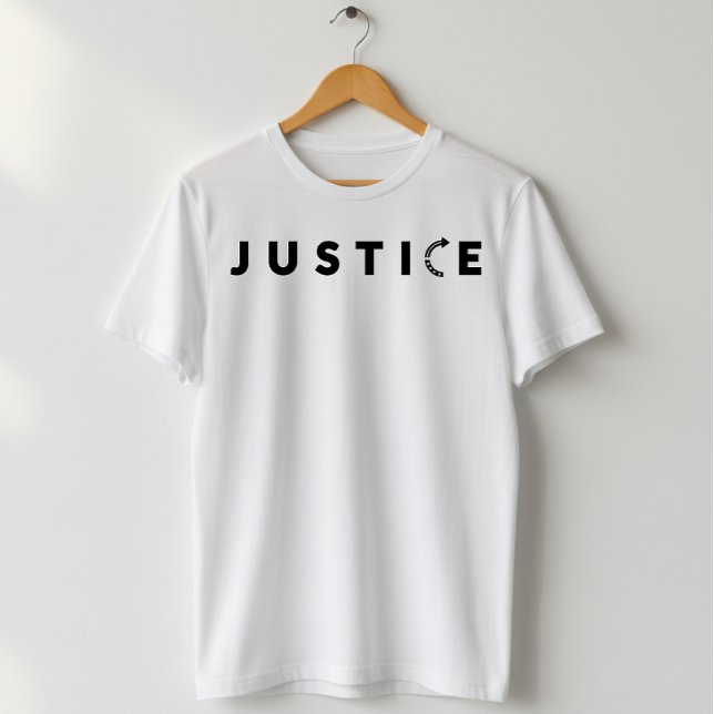 T-shirt Tournant de la justice (Créateur téléchargé)