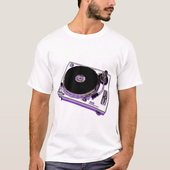 T-shirt Tourne-disque (Devant)