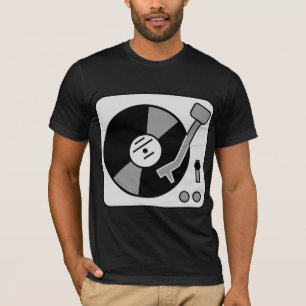 T-shirt Tourne-disque du DJ