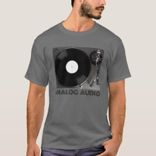 T-shirt Tourne-disque pour l'audiophile