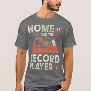 T-shirt Tourne-disque Vinyle Disques Vinyle