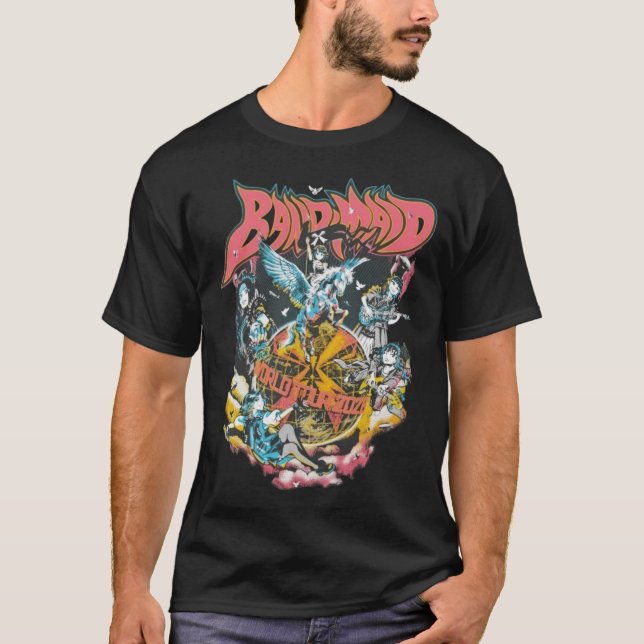 T-shirt Tournée Band Maid 2026 (Devant)