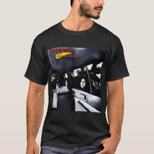T-shirt Tournée de paroles de rock de groupe de vintage po