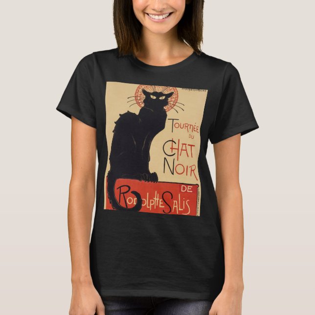T-shirt Tournée du Chat Noir  (Devant)