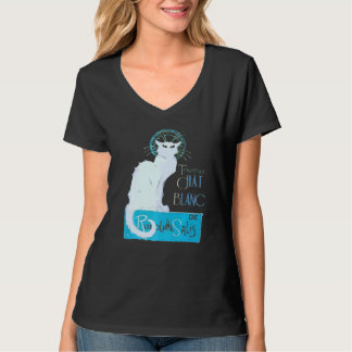 T-shirt Tournee du chat noir Paris Distressed Vector