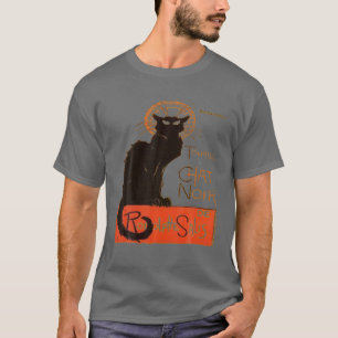 T-shirt Tournee du chat noir Paris Distressed Vector