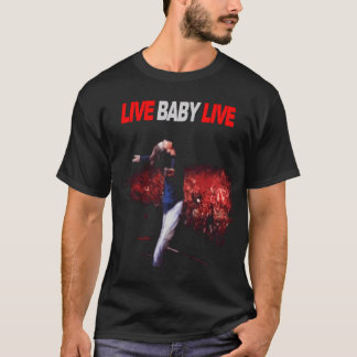 T-shirt Tournée Live Baby Live Vintage 1991
