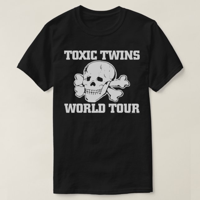 T-shirt Tournée mondiale de Twins Toxiques Essential T-Shi (Design devant)