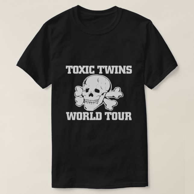 T-shirt Tournée mondiale des Twins Toxiques Essential T-Sh (Design devant)