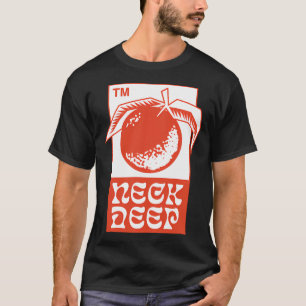 T-shirt tournée mondiale neck deep The Peace And The Panic