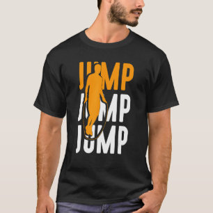 T-shirt Tourner la corde Saut Saut Saut Saut Roping Exerci
