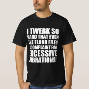 T-shirt Tourner une citation drôle