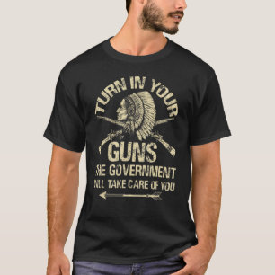 T-shirt Tourner Vos Droits D'Armes À Armes À Armes À Armes