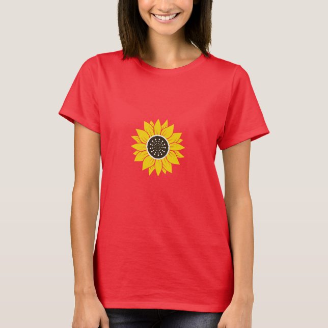 T-shirt tournesol (Devant)