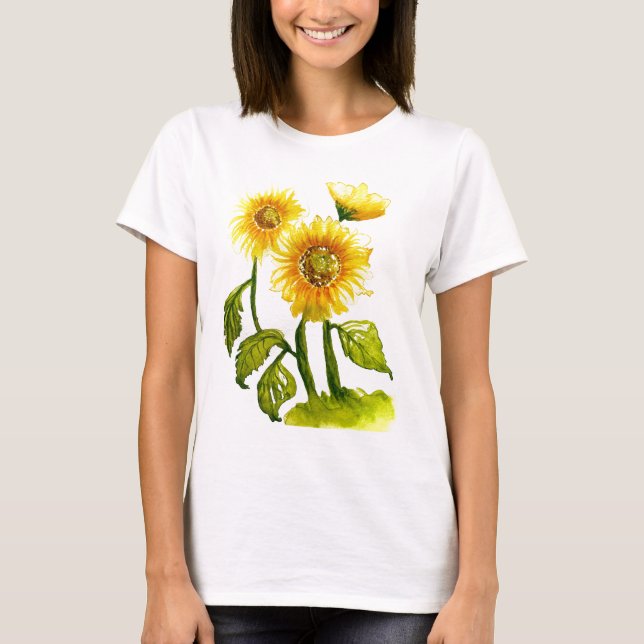 T-shirt tournesol (Devant)