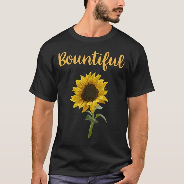 T-shirt Tournesol - Abondant (Devant)