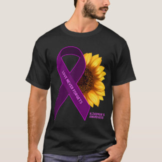 T-shirt Tournesol Alzheimer et sensibilisation