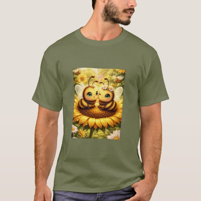 T-shirt Tournesol BEE Mine (Devant)