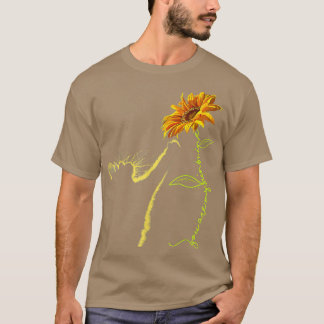 T-shirt Tournesol Chat Pour Amoureux de les chats Chat Mam