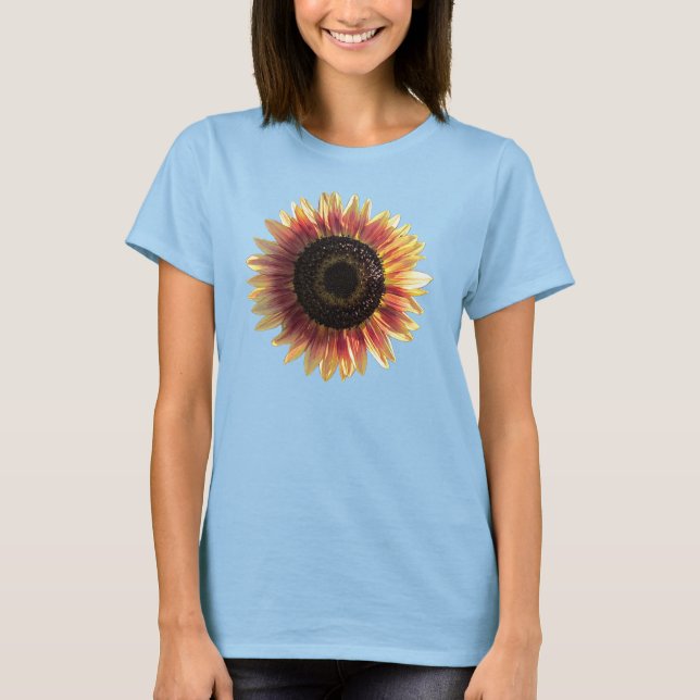 T-shirt Tournesol coloré (Devant)
