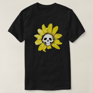 T-shirt Tournesol crâne - Tous les styles Hommes/Femmes/En
