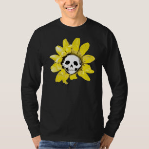 T-shirt Tournesol crâne - Tous les styles Hommes/Femmes/En