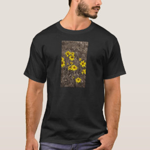 T-shirt Tournesol dans la Montagne Rocheuse