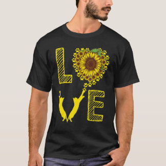 T-shirt Tournesol de chat pour chat maman hommes femmes 2
