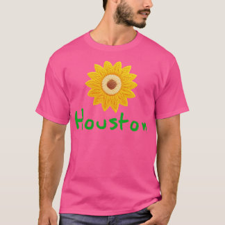 T-shirt Tournesol de Houston