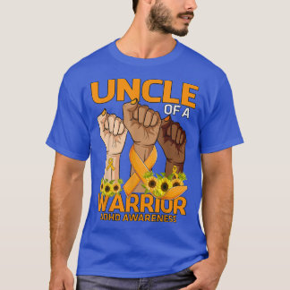 T-shirt Tournesol De Sensibilisation À La TDAH D'Un Guerri