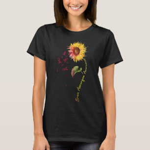 T-shirt Tournesol de sensibilisation à l'anévrisme cérébra