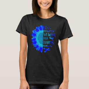 T-shirt Tournesol De Sensibilisation Au Diabète En Novembr