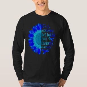 T-shirt Tournesol De Sensibilisation Au Diabète En Novembr