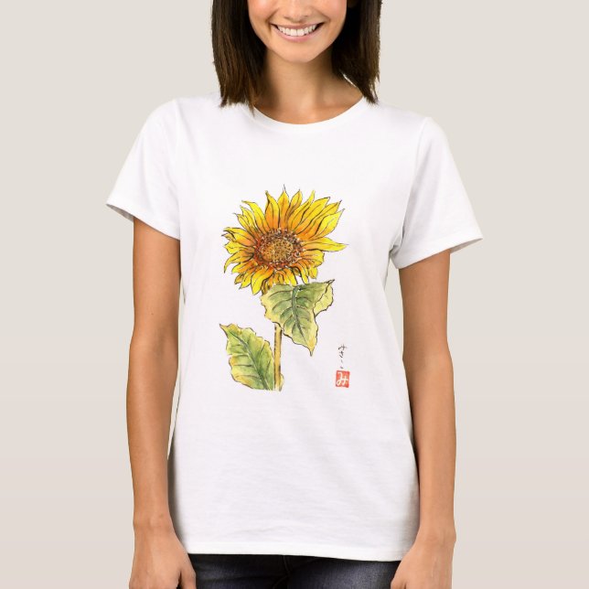 T-shirt Tournesol d'OKASAN (Devant)