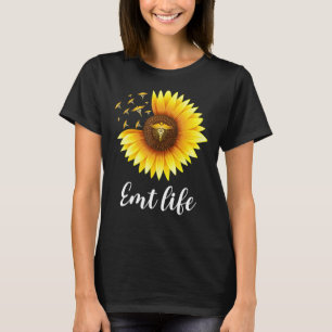 T-shirt Tournesol Emt Life Ems technologie Médicale d'urge