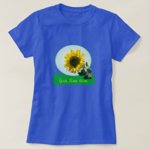 T-shirt - Tournesol en Cercle