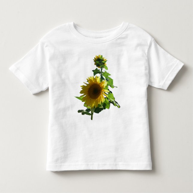 T-shirt - tournesol (enfants) (Devant)