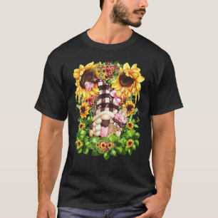 T-shirt Tournesol floral Été Fraise Chocolat C
