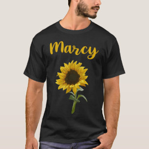 T-shirt Tournesol heureux - Marcy Nom