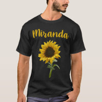 Tournesol heureux - Nom Miranda