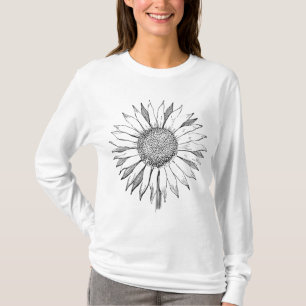 T-shirt Tournesol illustré