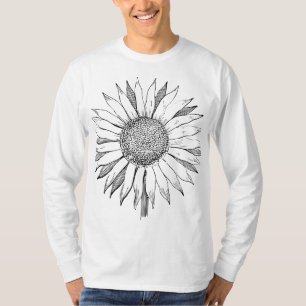 T-shirt Tournesol illustré