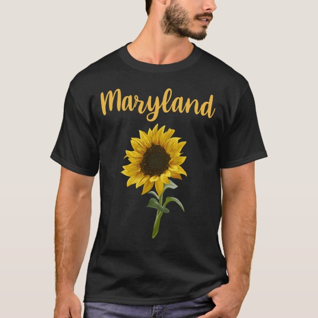 T-shirt Tournesol - Maryland (Devant)