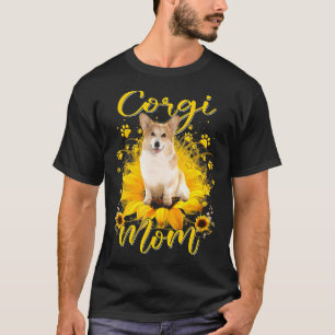 T-shirt Tournesol Meilleure Maman de Chien Corrigi Chien